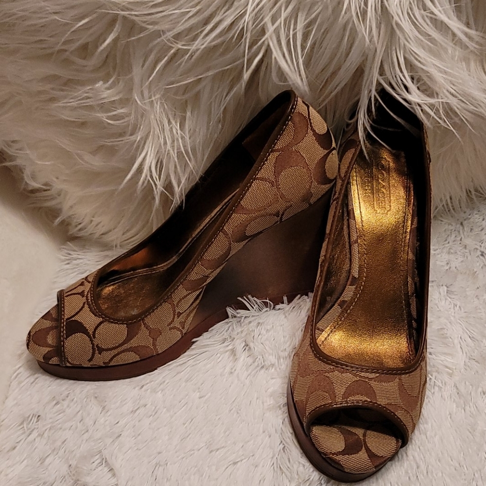 Coach wedges